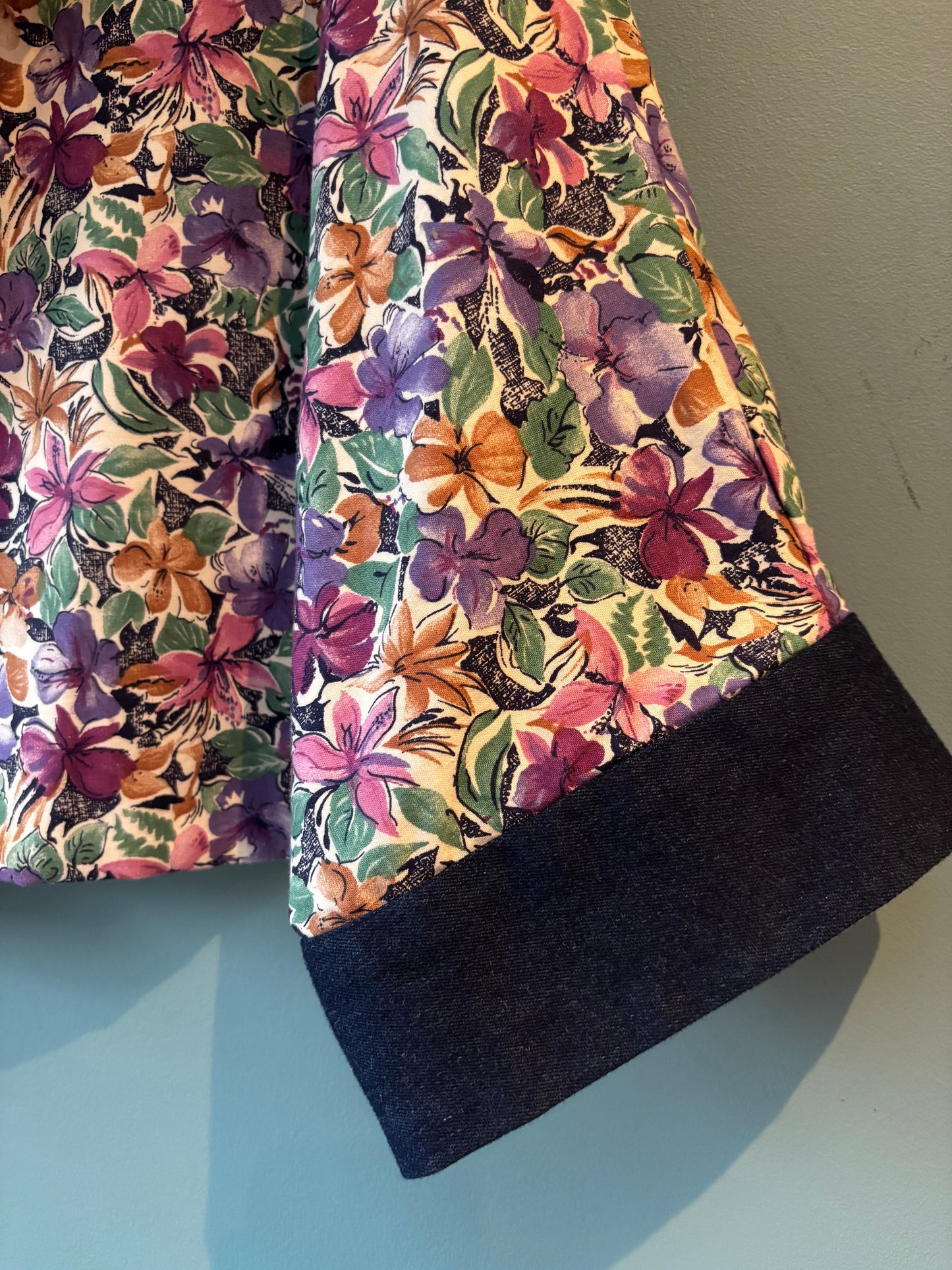 Vintage cotton cropped jacket