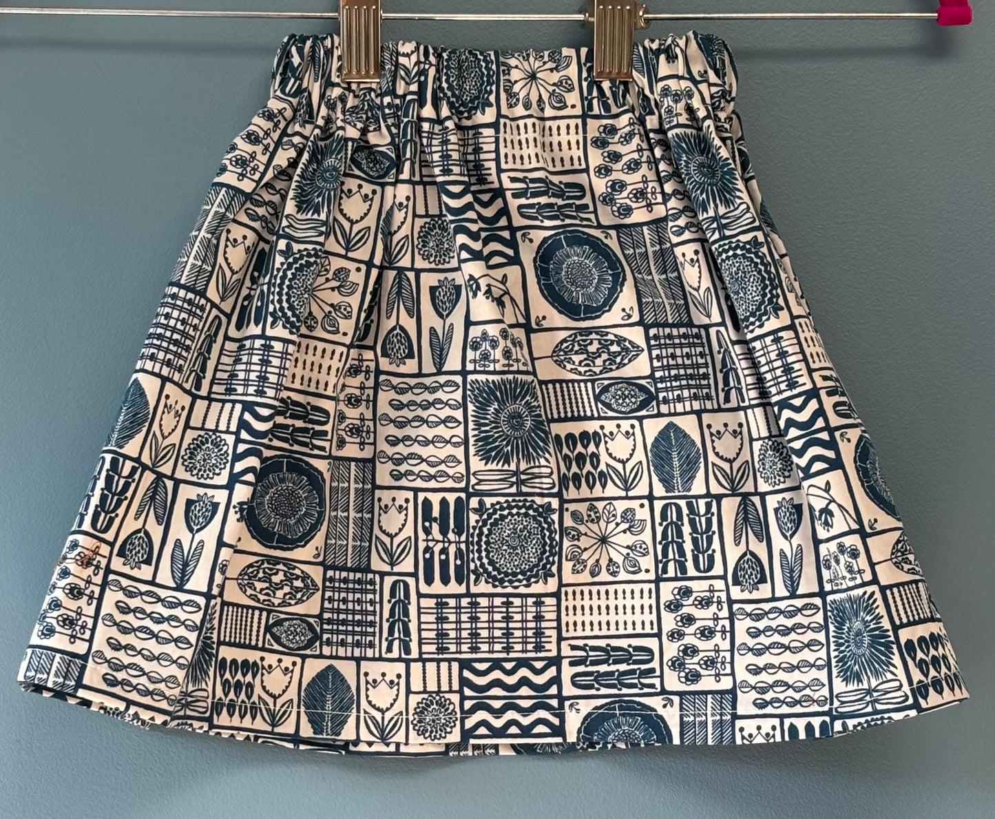 Reclaimed cotton skirt