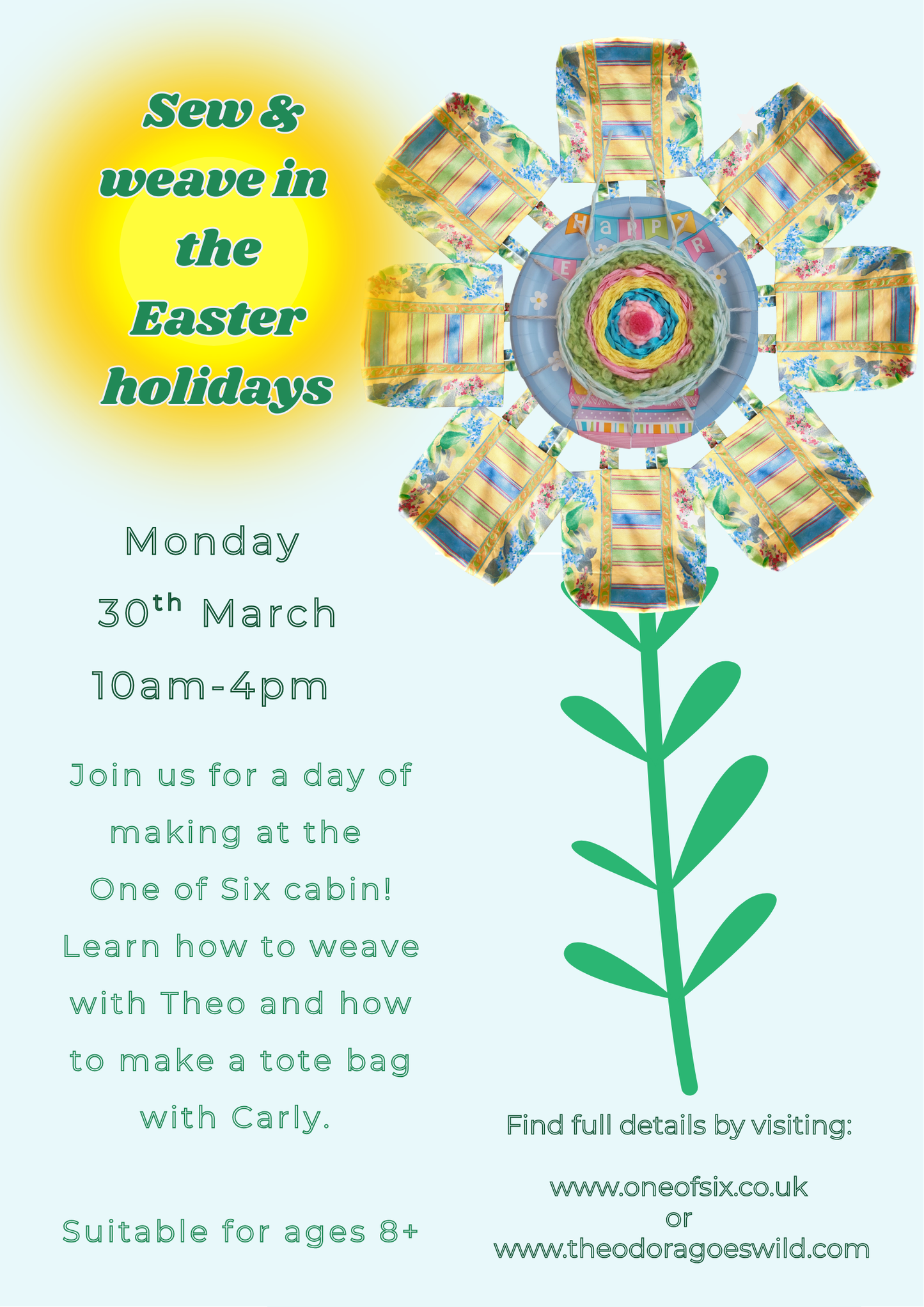 Sew and weave at Easter