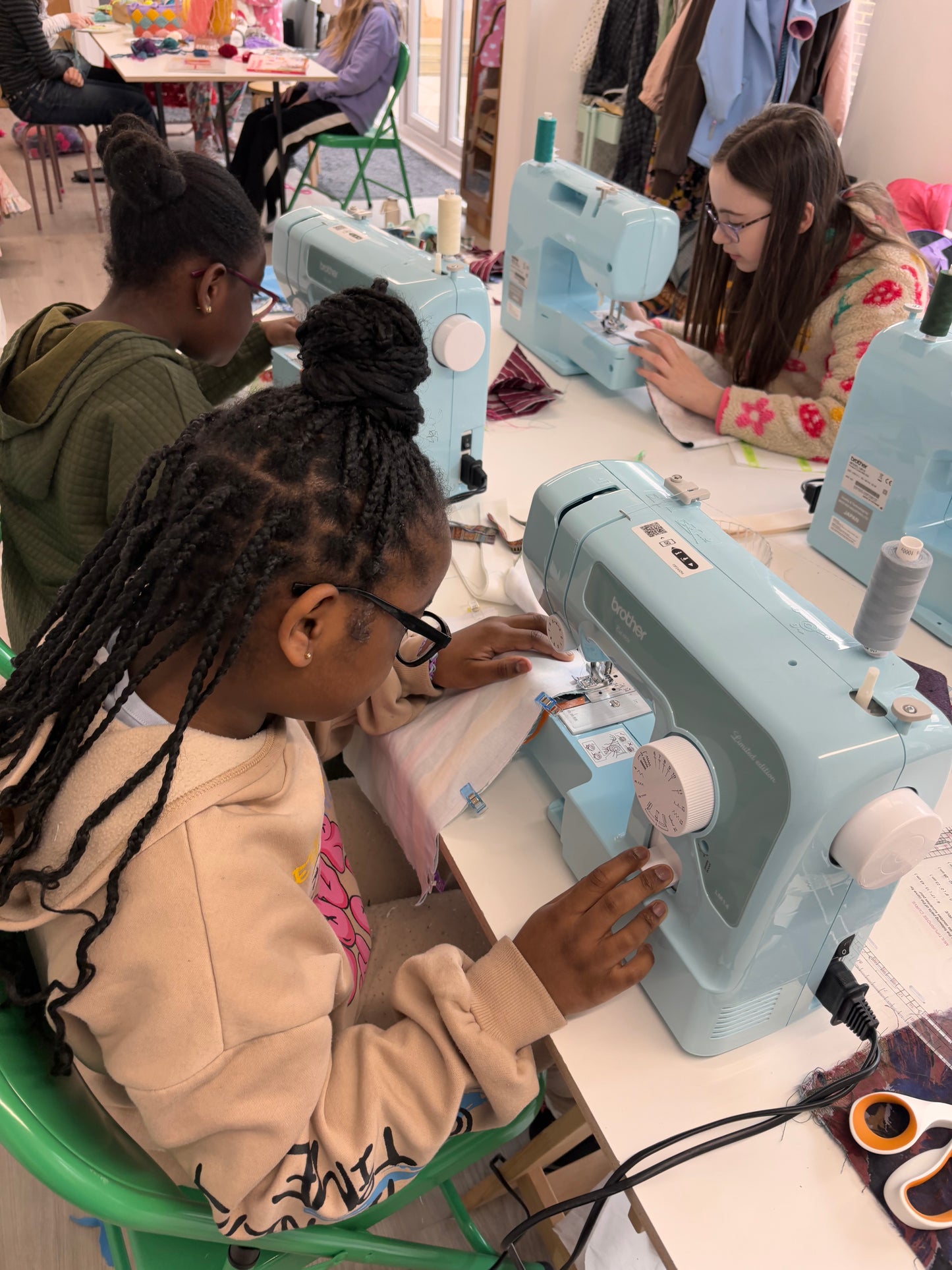 Tote bag sewing workshop