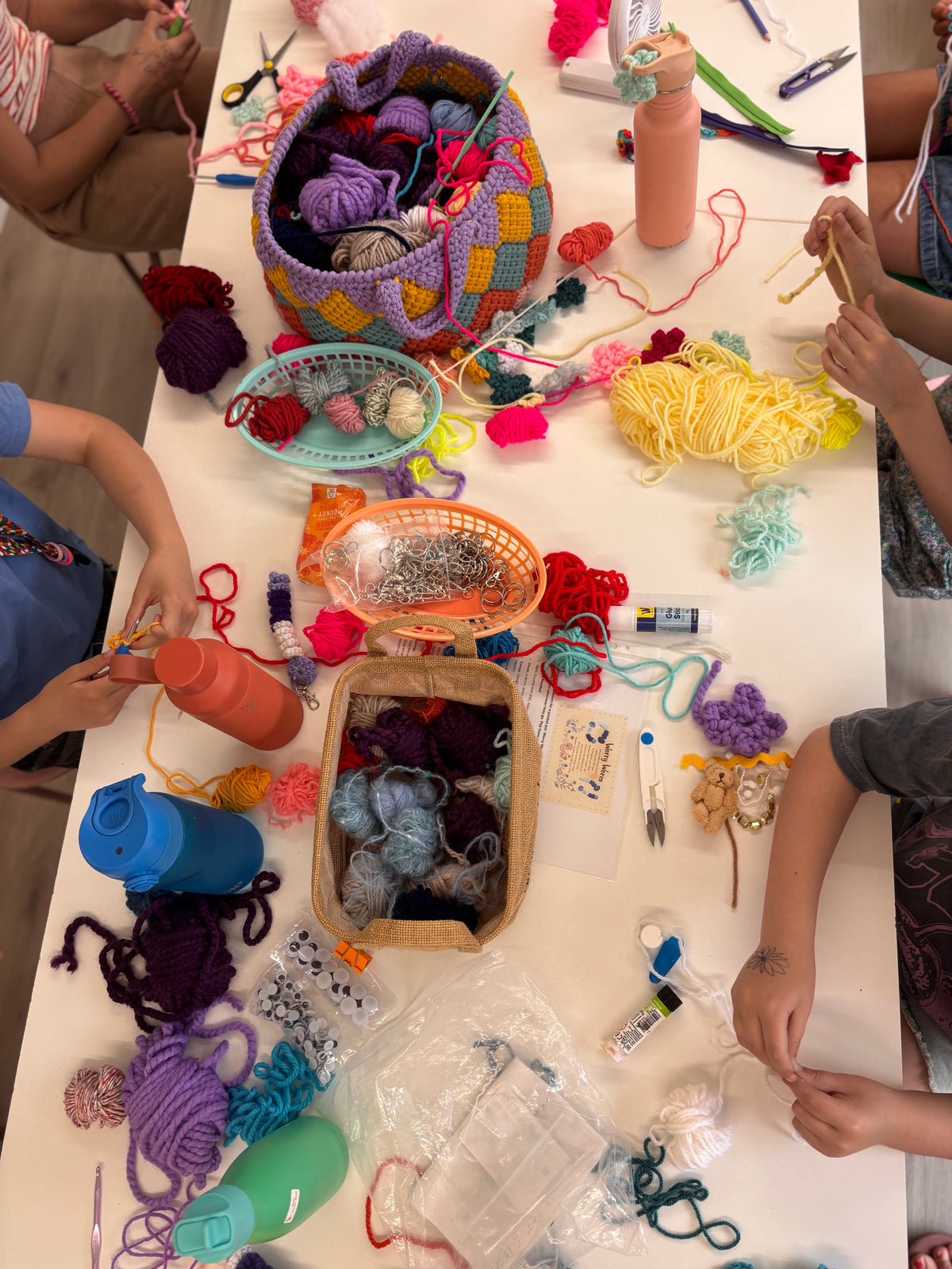 Half-term crochet workshop - make a Pumpkin Pal