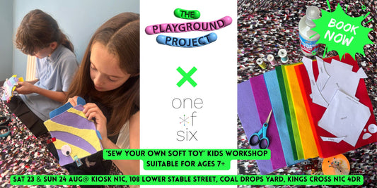 The Playground Project: Sew your own soft toy!