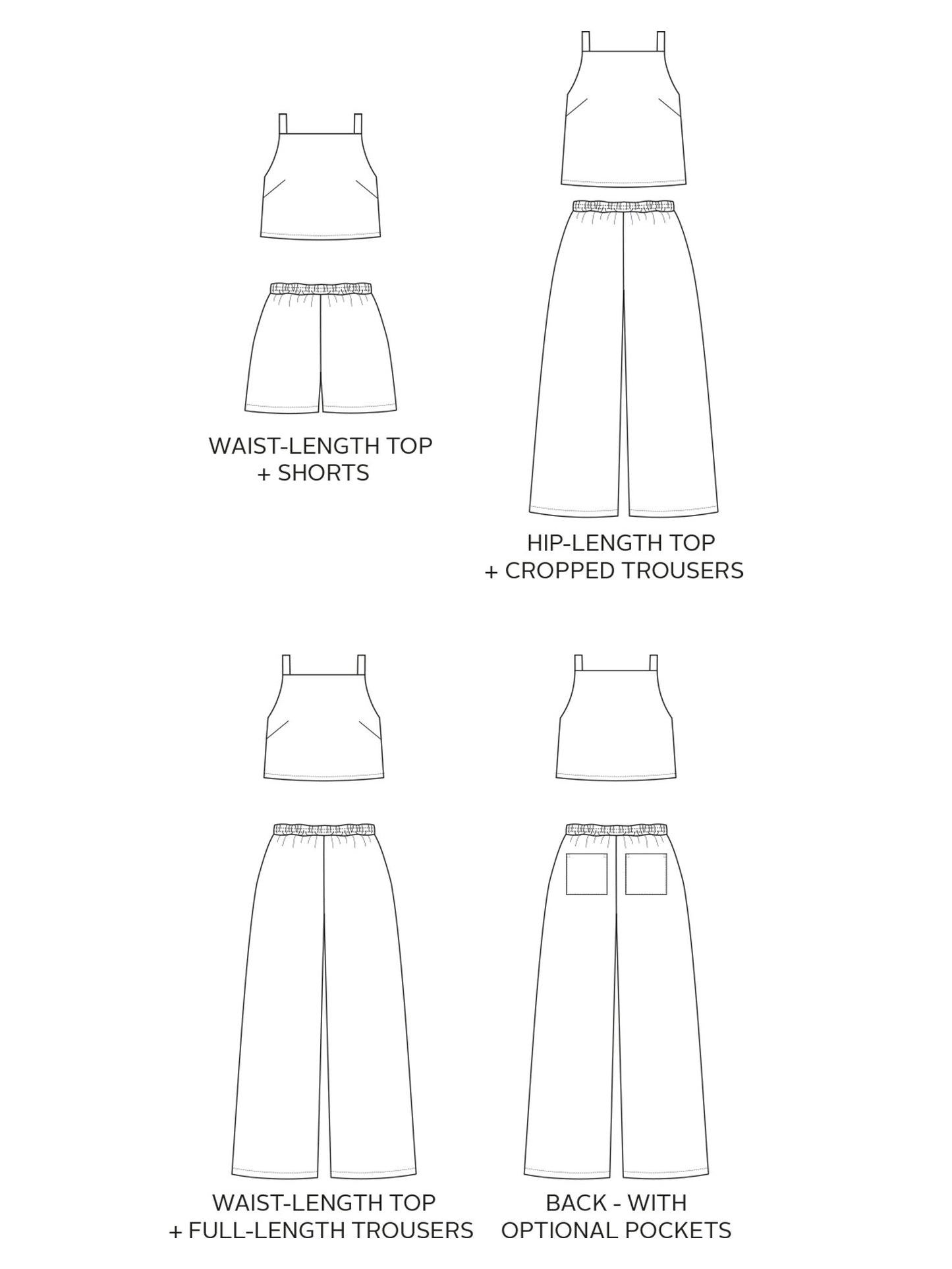 Wide-leg trousers workshop - 3 week course